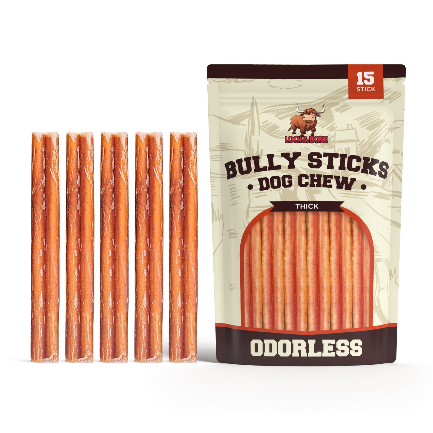 Bully Stick Bundle (5-6 inch)