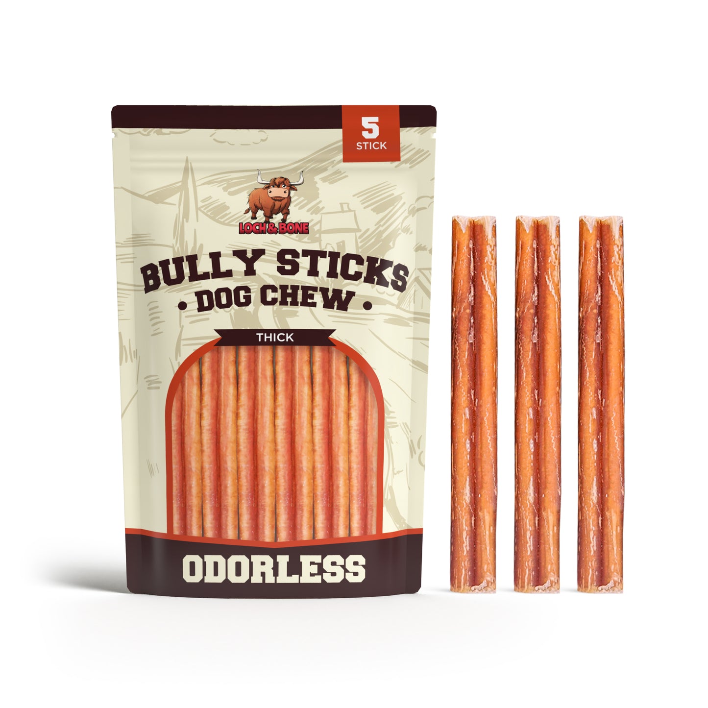 Bully Stick Bundle (5-6 inch)
